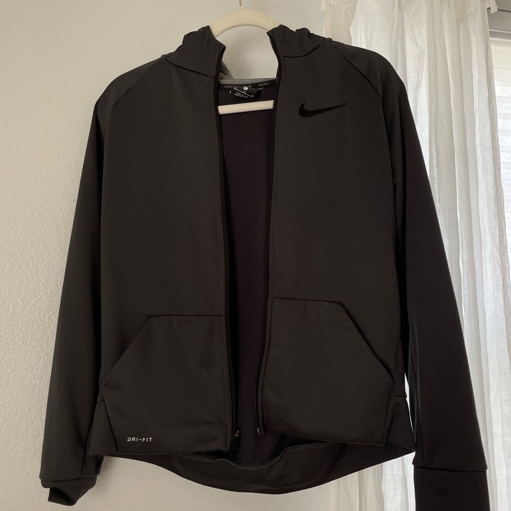 Nike Dri-Fit Gray Zip Up